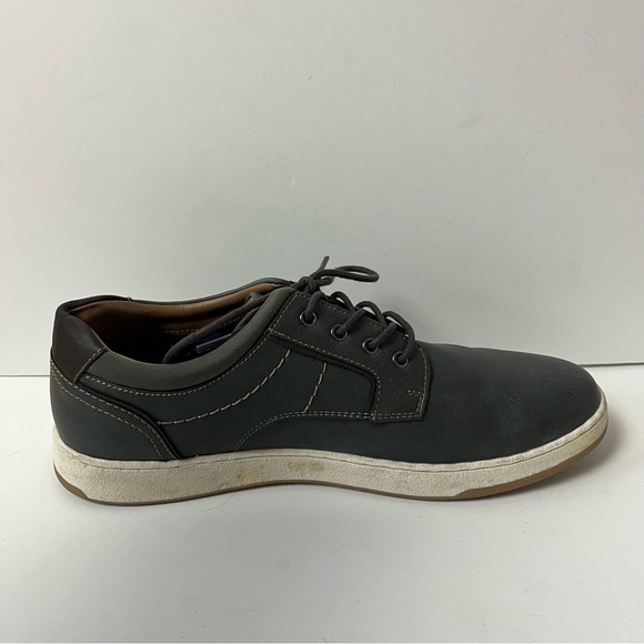 Rye by Hawker Rye Gray Lace Up Oxford Sneakers 9.5 - Picture 5 of 11